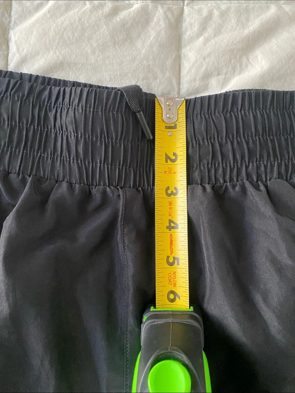adidas Black Athletic Shorts with Elastic Smocked Waist